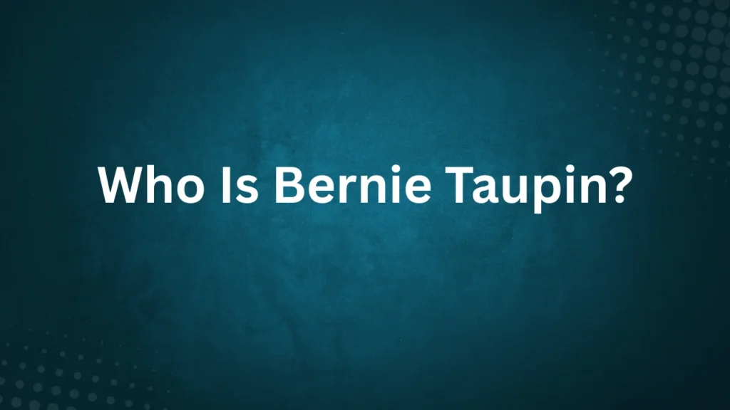 Who Is Bernie Taupin?